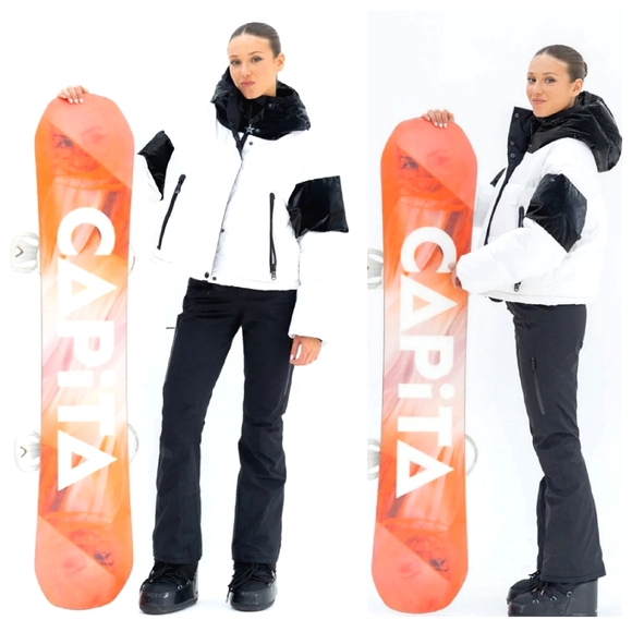 Goldbergh Arleth Ski Jacket Black White Goldbergh Quilted Arleth Ski Jacket - Picture 6 of 16